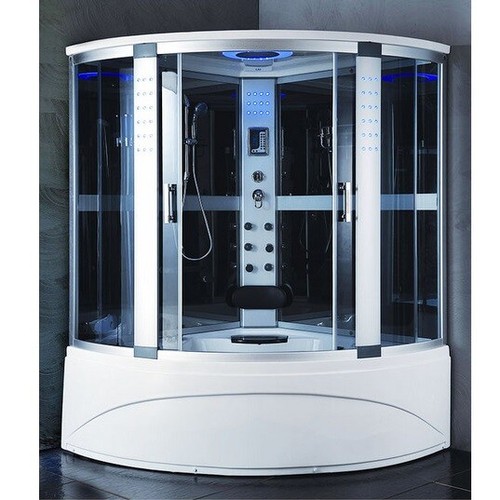 Cabina Idromassaggio 150x150 Box doccia Vasca Sauna Bagno Turco cromoterapia |A5
