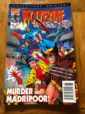 Wolverine Unleashed Vol.1 # 25 - 2nd September 1998 - UK Printing
