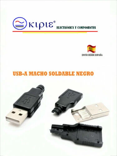 Conectores USB macho
