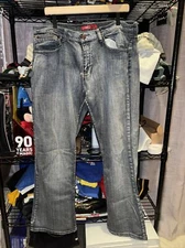 Y2K Jean Station Light Washed Jeans Bootcut Size 15