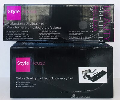 Style House Professional Styling Iron & Accessory Set | eBay display picture 3