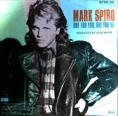Mark Spiro - One For You, One For Me 7in (VG/VG) .