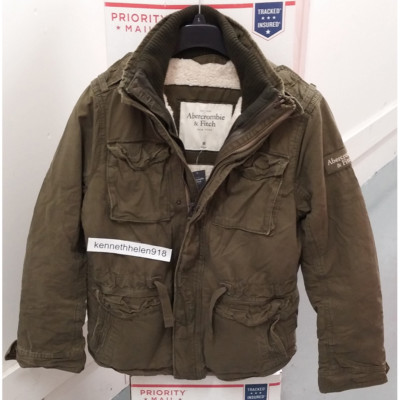 ABERCROMBIE & FITCH KILBURN MOUNTAIN SHERPA LINED 2-in-1 JACKET