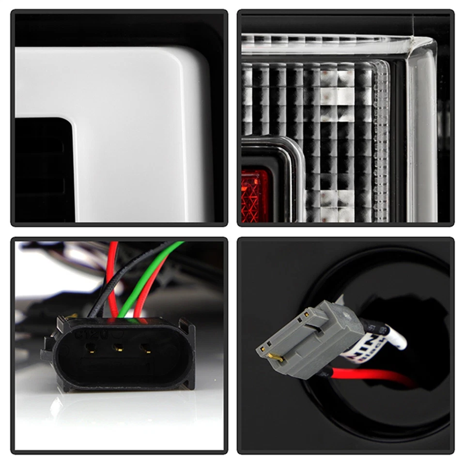 Spyder Auto 5088659 LED Taillights for 20-21 Ford F250 Super Duty Foto 3 de 4