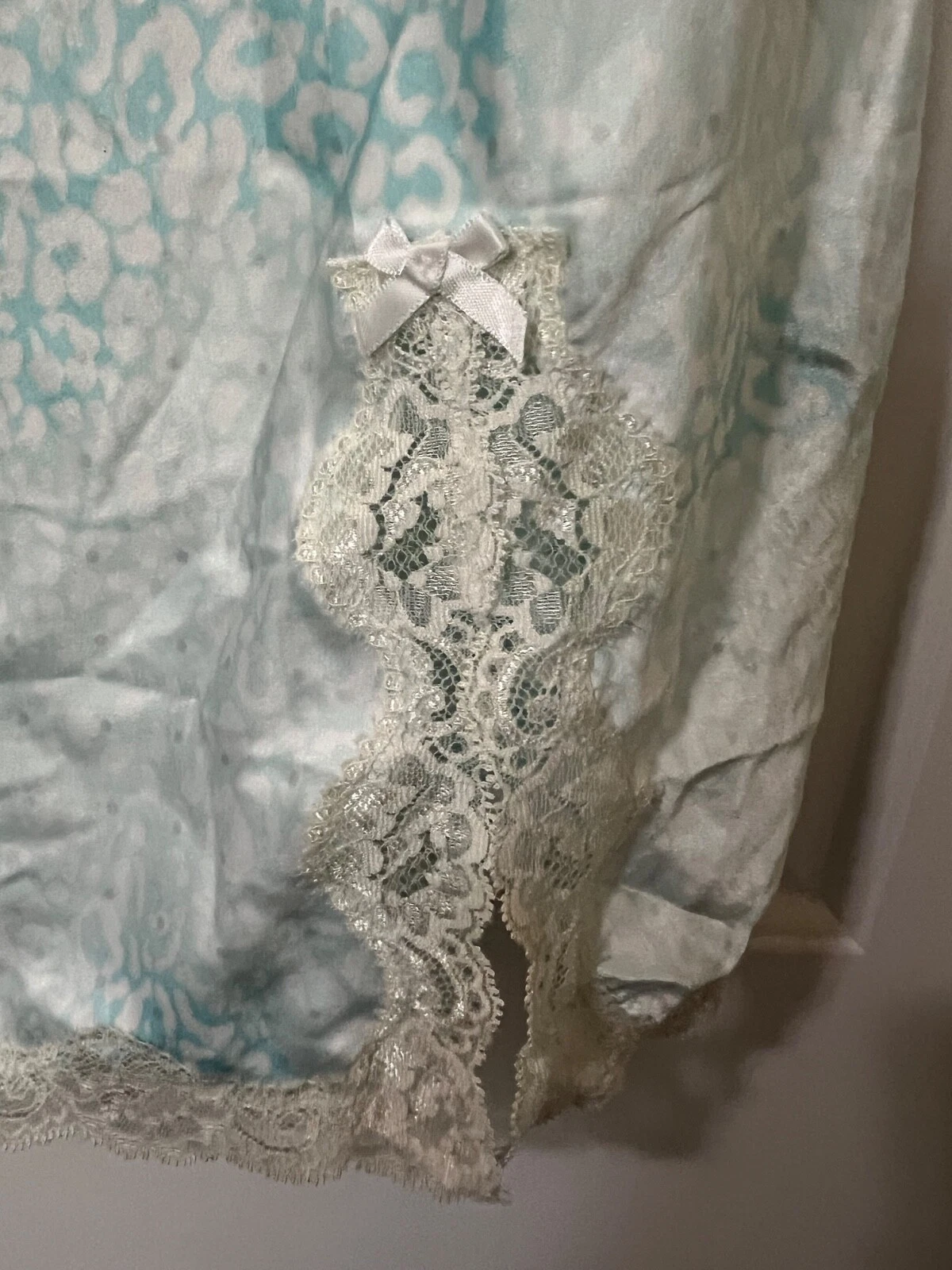 UNDERCOVER Vintage Y2K Victoria's Secret abito slip lingerie. Collezione "I Do". Grande