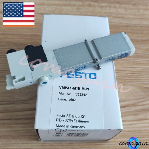VMPA1M1HMPI Pneumatic Solenoid Valve For Festo VMPA1-M1H-M-PI 533342 New In Box - Picture 3 of 8