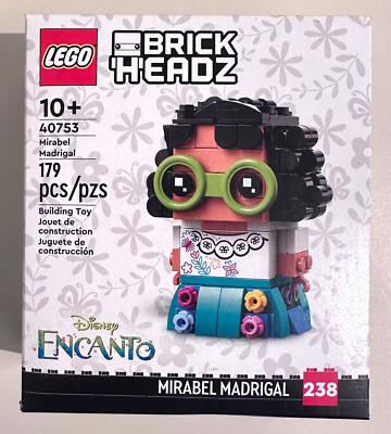 NIB LEGO Brickheadz Encanto - Mirabel Madrigal 40753 Building Toy Set 179 pcs