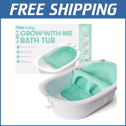 Adaptable Baby Bath Tub with Removable Seat for Growth from Infant to Toddler