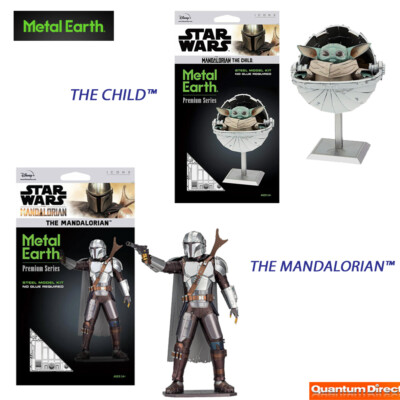 Metal Earth Star Wars The Mandalorian The Child Miniatur Metallmodelle Bausatz Geschenk