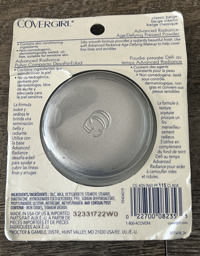 Covergirl Advanced Radiance Age-Defying Pressed Powder, 115 Classic Beige NOS - Picture 3 of 5