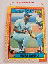 1990 MULTI ERROR Topps #414 Frank Thomas #1draft Rookie. Perfect Condition!!