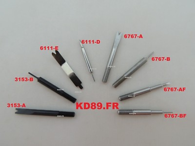 Pointe 6767 Bergeon De Remplacement 6767-F 6111 S 3153
