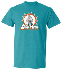 Dan Marino Miami Dolphins Logo Short Sleeve T-Shirt