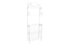 MOBILE BAGNO MENSOLA PORTASCIUGAMANI LIBRERIA SCAFFALE IN FERRO BATTUTO