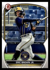 2023 Bowman Prospects #BP-41 Eric Brown Jr. Milwaukee Brewers