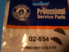 NEW OREGON 5/32 X 5/8 BLADE ADAPTER KEYS FITS MANY BRANDS 02-554 2 PACK