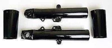 Harley Black Powder Coated 14-Up Touring Upper & Lower Fork Legs Sliders 49mm