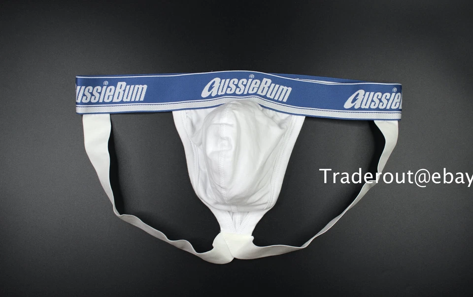 aussieBum Men white cotton Wonderjock jock strap jockstraps underwear S M L XL - Image 2 of 4