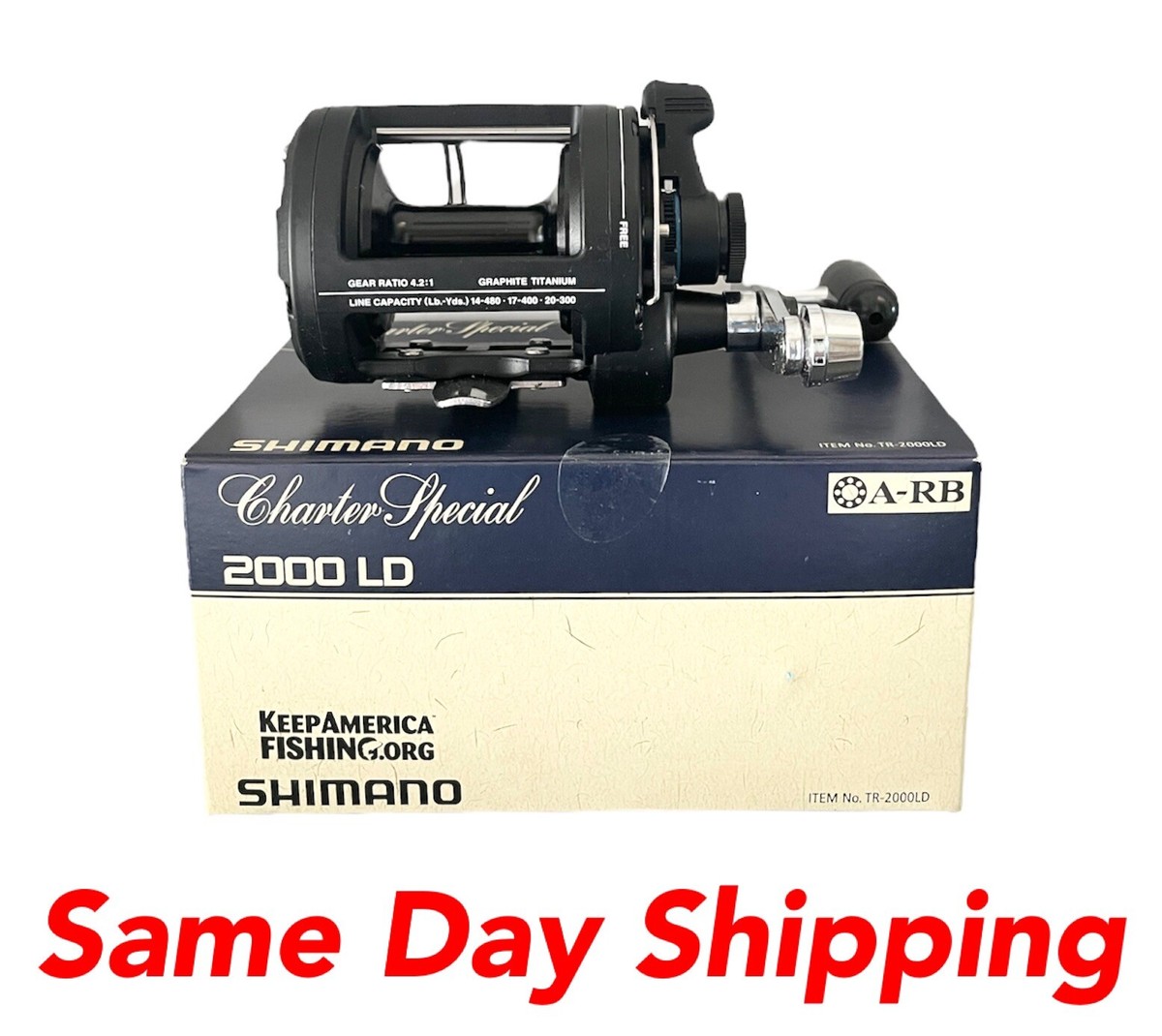 Shimano Charter Special TR2000LD Baitcasting Reel for sale online