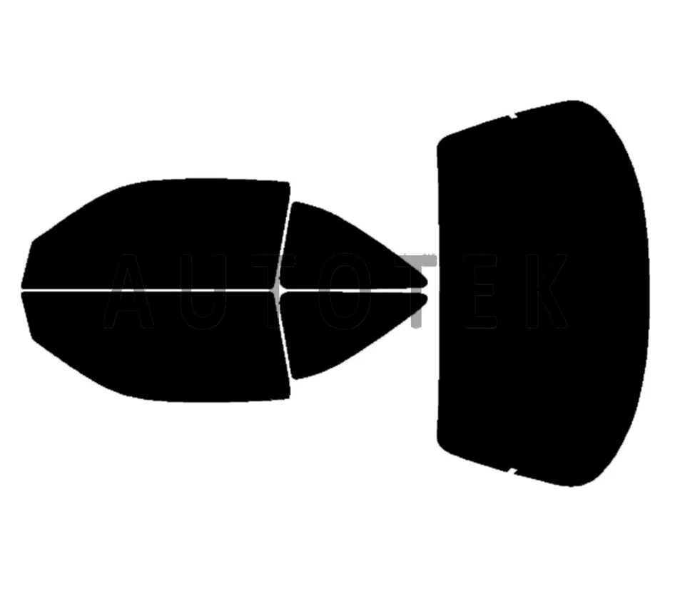 PreCut All Side Window Premium Film Any Tint Shade % For Nissan 240SX 1995-2000 - Image 2 of 4