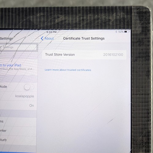 Apple iPad 4th Gen 16GB Wi-Fi - Cracked Screen - Works! Free Shipping - Picture 15 of 15