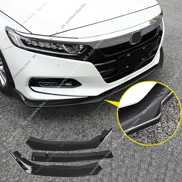 Carbon Fiber Front Bumper Lip Body Spoiler Body Kits For Honda Accord