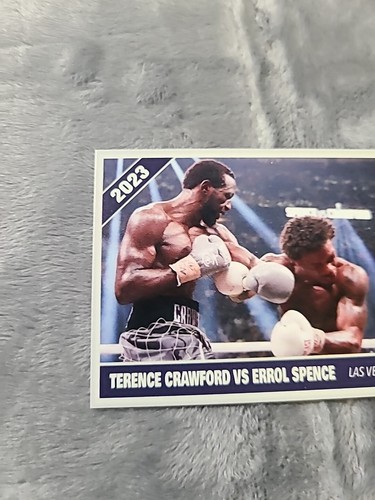 Terence Crawford Vs Errol Spence Card 2023 Vegas - Picture 4 of 7