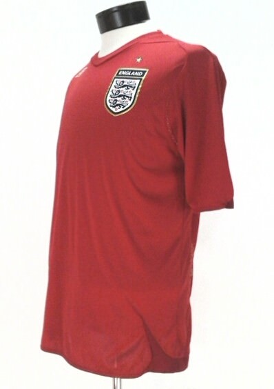 Umbro Men's England Soccer Football Worldcup Shirt Jersey Red