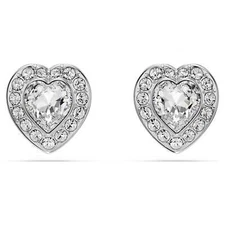 Swarovski Ariana Grande x Swarovski Stud Earrings, Mixed Cuts, Heart 5720859