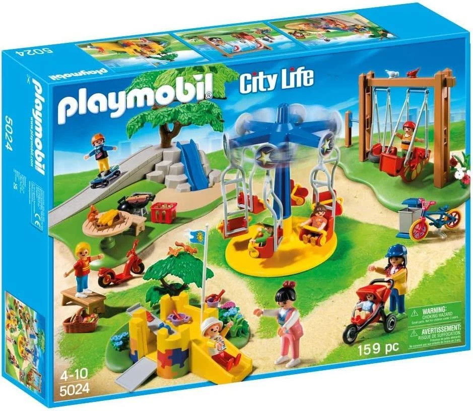 Playmobil Children s Playground Kids Playset With Figures 5024