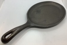 Lodge 0S2 Cast Iron Griddle Skillet 10x7 Made In USA