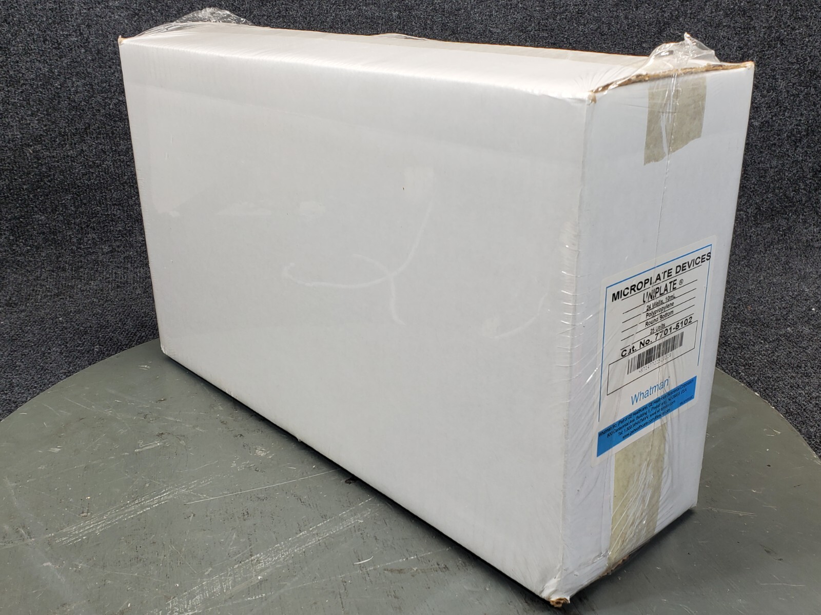 WHATMAN 7701-5102 UNIPLATE 24-WELL ROUND BOTTOM MICROPLATES 10mL *NEW, SEALED*