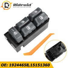 Window Power Switch 15151360 For 1995 -99 Chevrolet Suburban Silverado Gmc Yukon