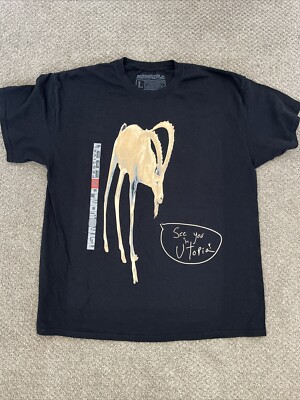 ASTROWORLD Festival 2021 shirt  See you in Utopia  size L Never Worn