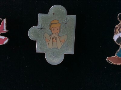 Disney Trading Pins 530: Just the Girls Puzzle Piece Set