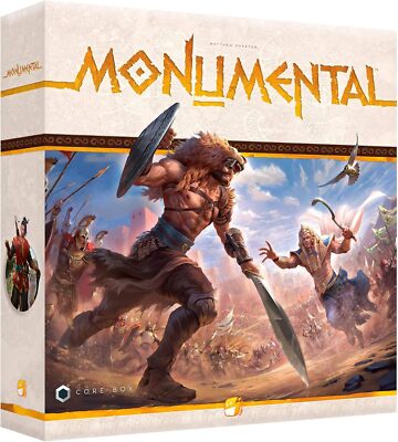 Monumental: Core Box - Funforge - New, Sealed - Board Game - Ships Fast