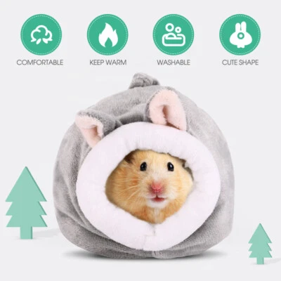 BALACOO Hamster-winterbett Hamsterzubehör Kleiner Schlafsack Für Haustiere