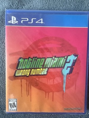 PS4 Hotline Miami 2 Wrong Number Special Reserve Games Brandneu