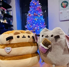 Pusheen Large Pancake & Chocolate Bar Plushies Bundle