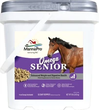 Manna Pro Omega Senior Pellets 8 Lb