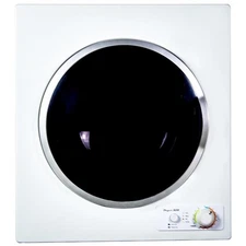 Equator 3.5 cu.ft. 110V Compact Auto/Time Vented Dryer in White