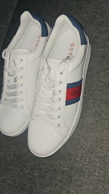 GUESS Mens Letoro Low Top Lace Up Fashion