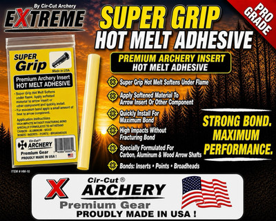 Archery HOT MELT Inserts Glue For CARBON ALUMINUM & WOOD Arrows Adhesive F/SH