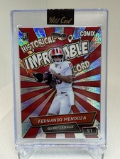 Fernando Mendoza ACIM-FM010 1/1 Wild Card Historical Improbable Record Comix RC
