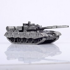 1:72 China PLA Type 59D MBT Main Battle Tank Model All-metal Silve