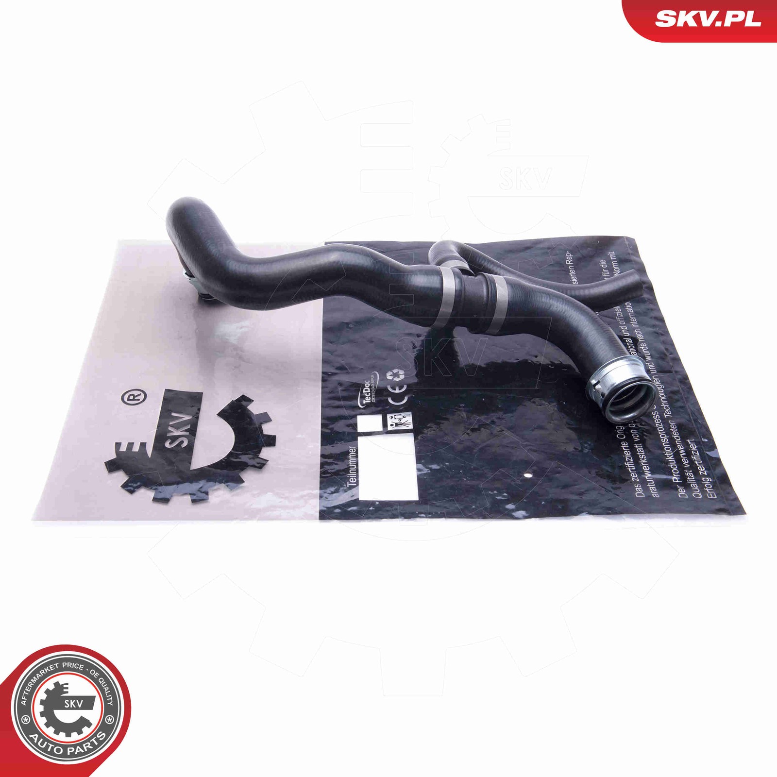 RADIATOR HOSE 43SKV874 FOR MERCEDES-BENZ M 272.922 2.5L M272.943/944 3.0L 6cyl