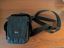Lowepro Edit 100 - Small Camera Camcorder Bag; Black Padded With Shoulder Strap