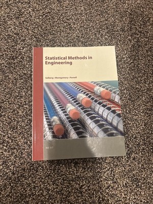 Statistical Methods in Engineering Book - ISBN 9781118992227