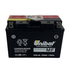 Batterie Unibat CT9BBS YT9BBS Yamaha YFM RW 700 07