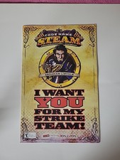   2015 Code name S.T.E.A.M Promo Preorder Poster 11" 17" Nintendo 3ds/2ds  